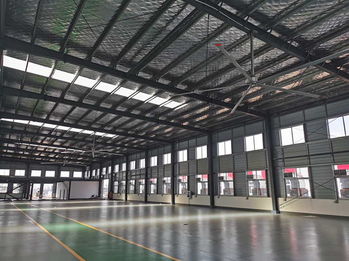 倉儲物流通風降溫工程