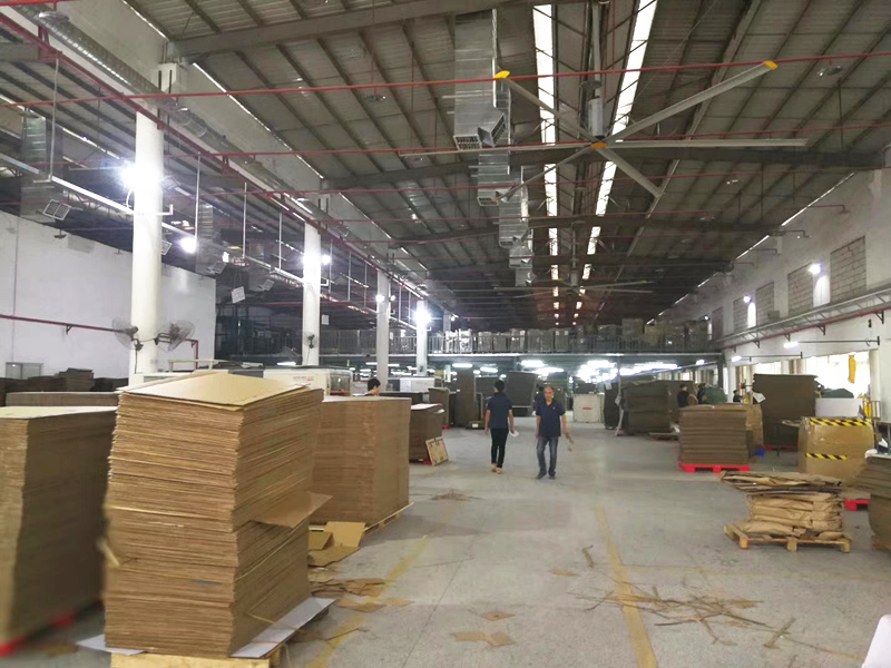 家具廠環保空調通風降溫工程