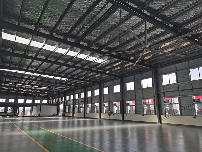 倉儲物流通風降溫工程