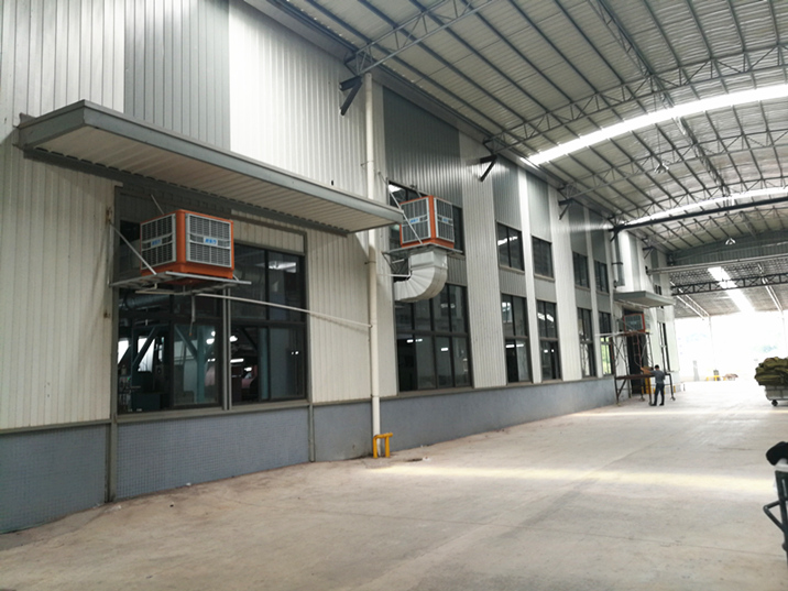 模具廠房通風降溫工程